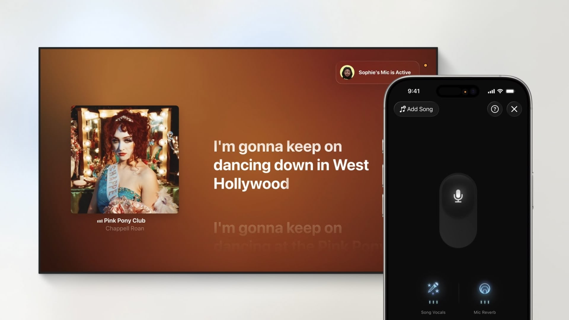 apple music sing tvos26
