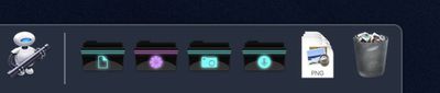 after changing icons